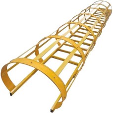 Scala A Gabbia In Fibra Di Vetro